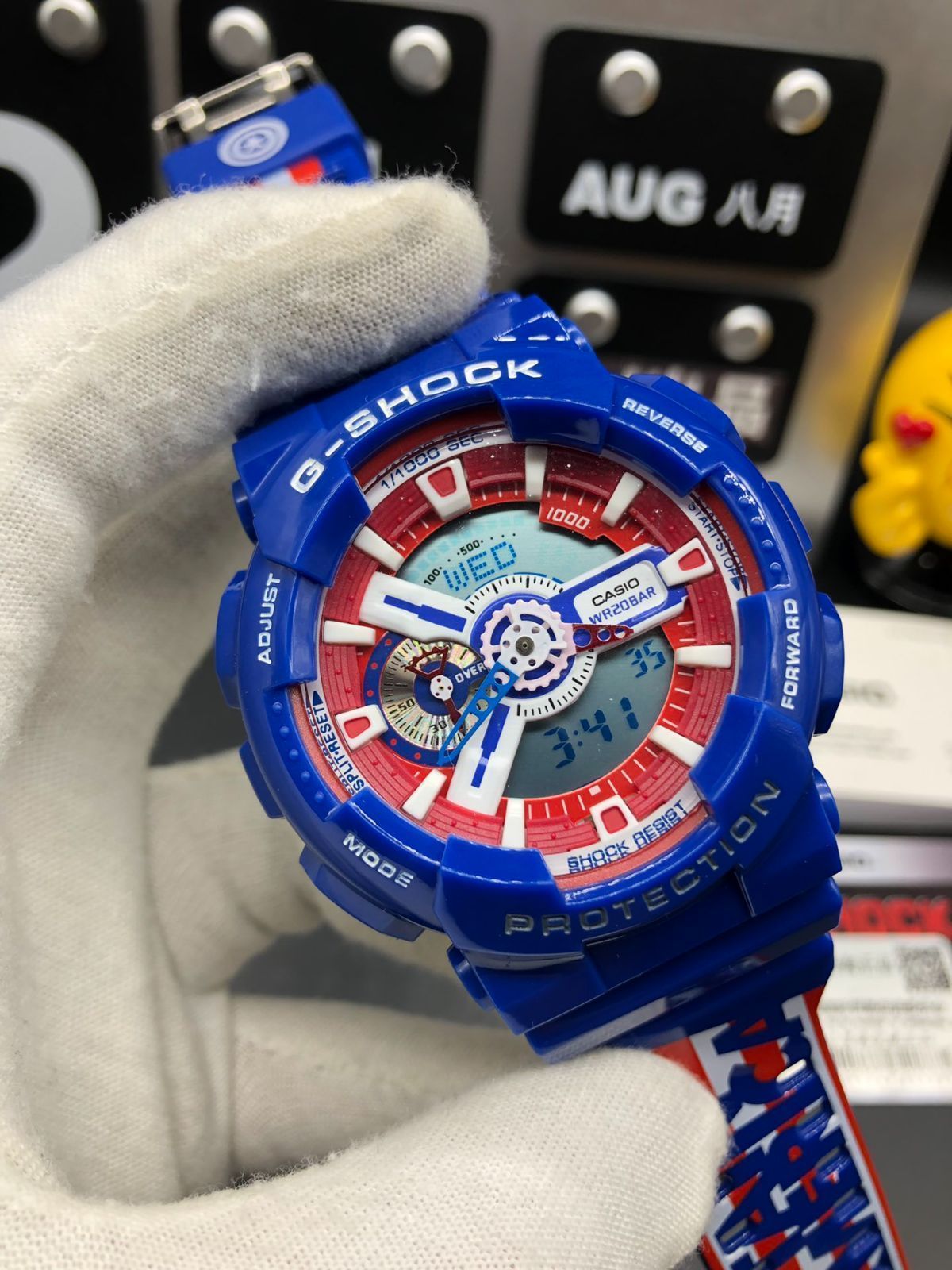 Casio g-shock腕時計GA-110 orient seiko CASIO G-SHOCK x One Piece Wrist Watch Model GA-110JOP-1A4JR