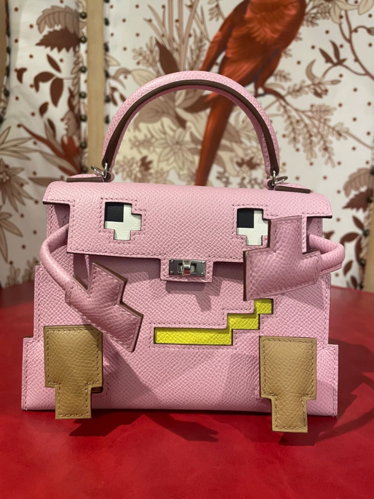 ミンク ハンドルカバー／ブルーグレー LXサイズ／GAKE日本製