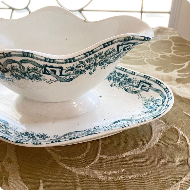 フランスアンティーク　ムーランデルー　ソーシエール GIEN ジアン ソーシエール ムレス フランスアンティーク - メルカリ