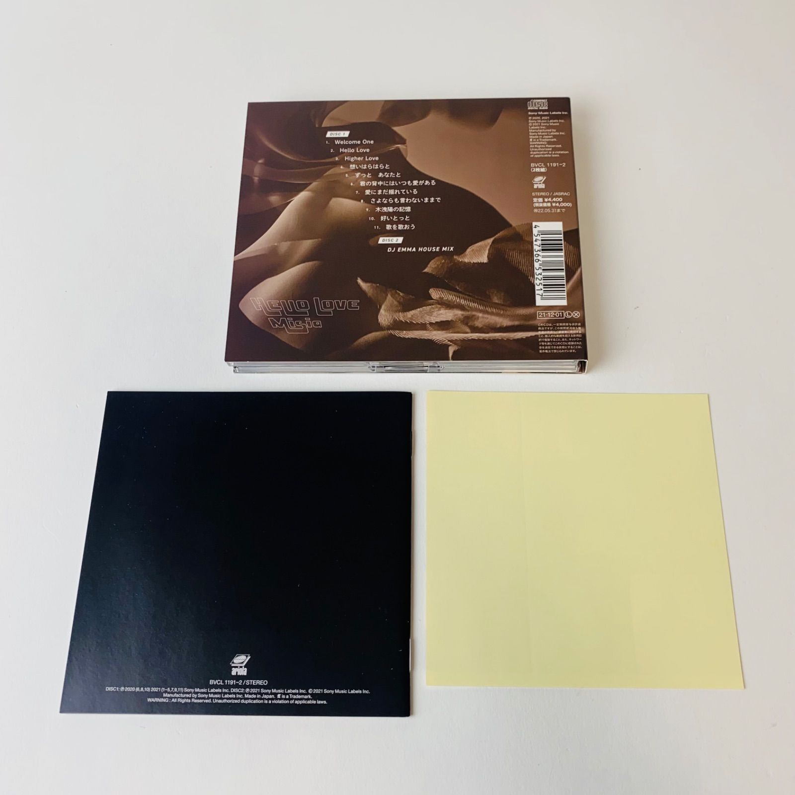 MISIA 直筆サインブックレット 初回限定版HELLO LOVE 2枚組 CD Amazon.co.jp: HELLO LOVE (初回生産限定盤): ミュージック