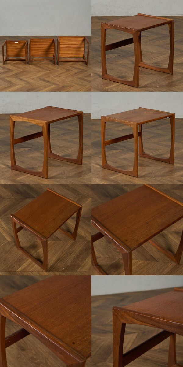 G-PLAN Quadrille ネストテーブル ヴィンテージ チーク G-PLAN(ジープラン) / QUADRILLE NEST TABLE クアドリル ネスト