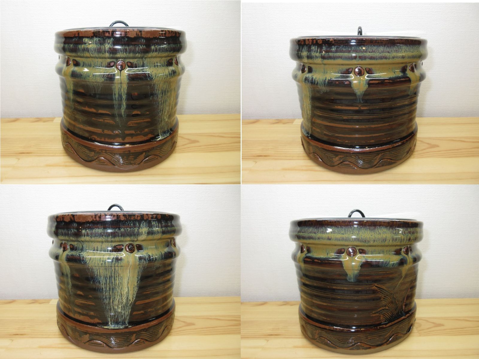 逢絢亭 茶道具 水指 高取焼 真塗の塗蓋 高取雪山 鬼丸雪山 共箱入り WWW_NOITHATQUANGTHANH_NET