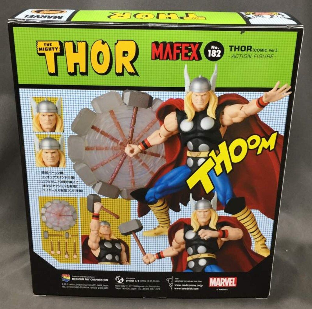 未開封】 MAFEX No.182 ソー THOR COMIC Ver. マフェックス マイティ