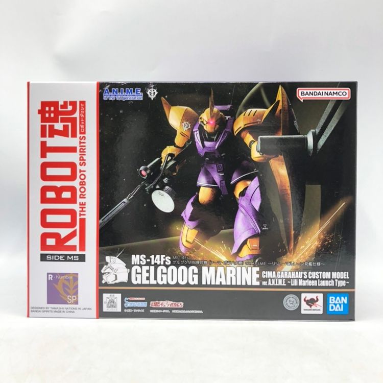 【中古】バンダイ　ROBOT魂 ＜SIDE MS＞ MS-14Fs ゲルググM指揮官機(シーマ・ガラハウ機) Ver. A.N.I.M.E. ～リリー・マルレーン[70]