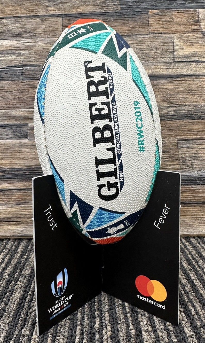 中古品】ラグビー ワールドカップ 2019 オフィシャルボールミニ