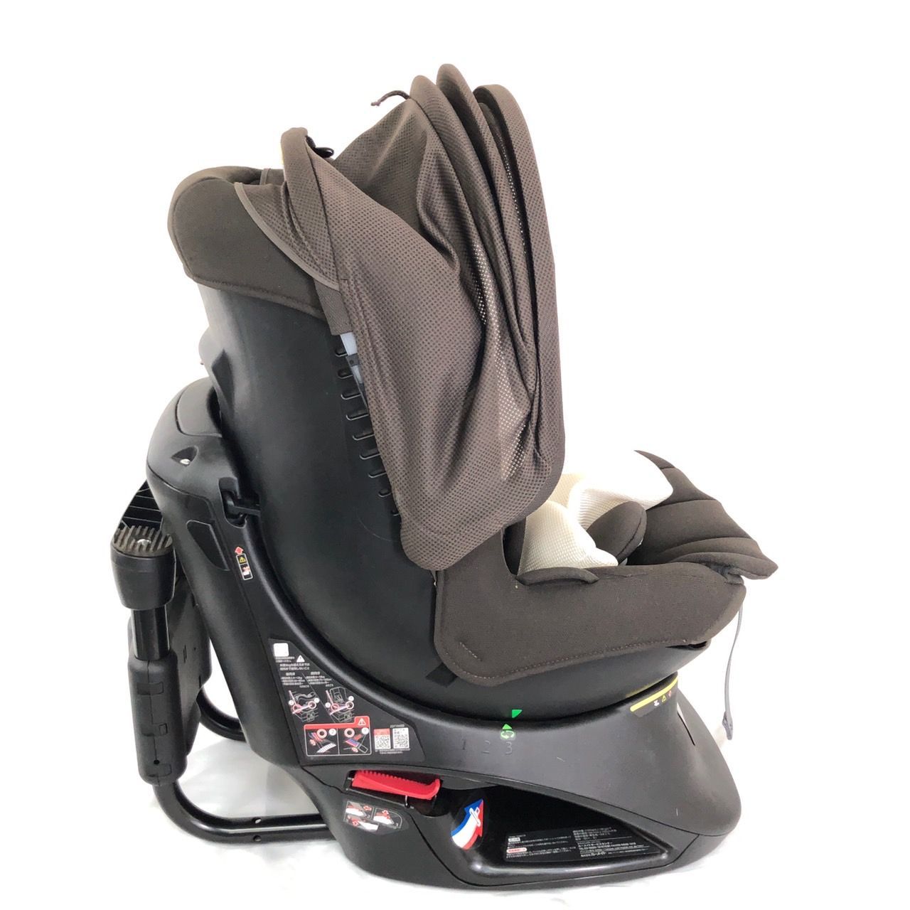 【美品】AIREBEBE エールベベ クルット NT2プレミアム カカオブラウン Amazon.co.jp: エールベベ チャイルドシート 新生児 から シート