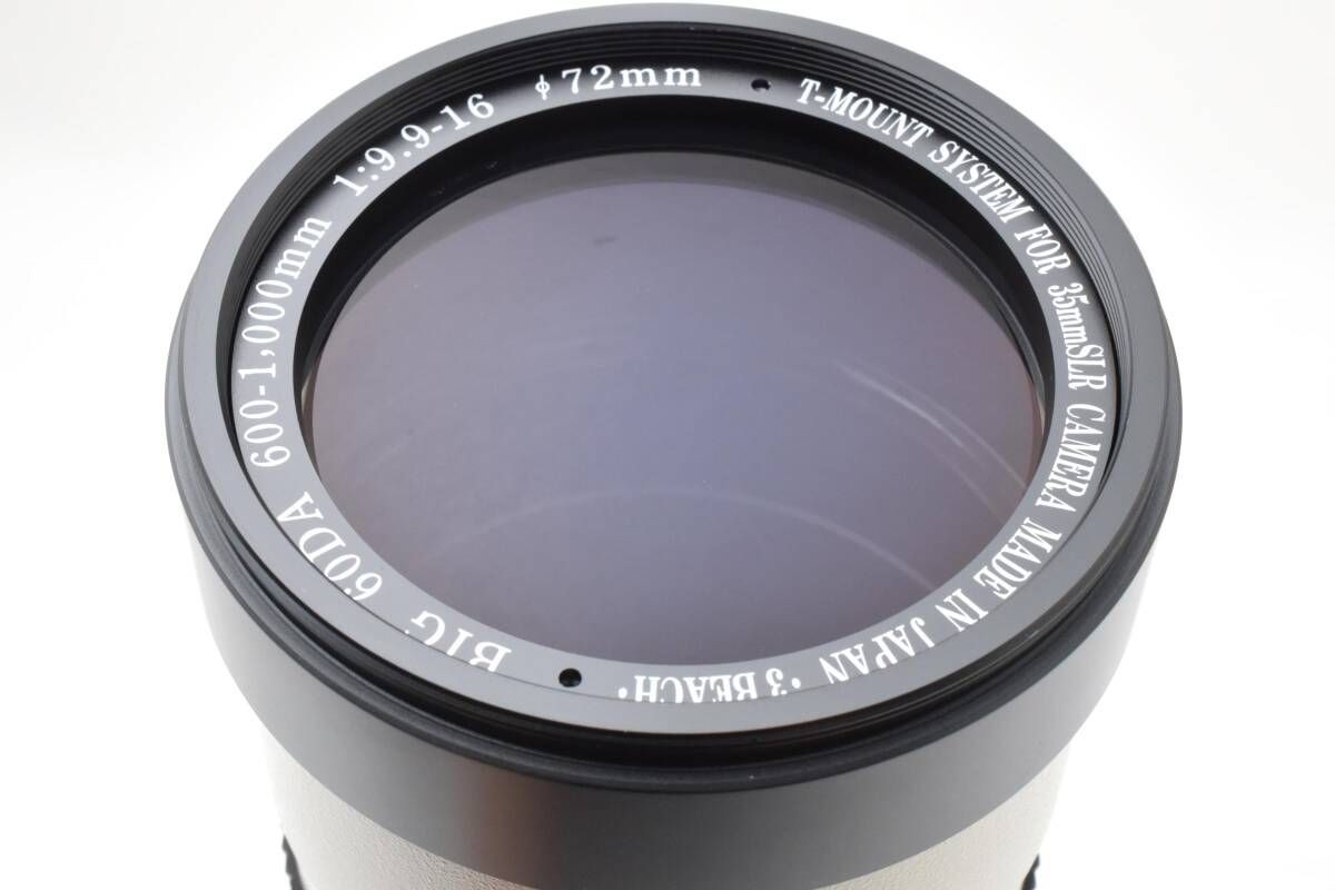 スリービーチ 超望遠ズームレンズ BIG 60DA 600~1,000mm ズームレンズ BIG 60DA 600-1000mm 1:9.9-16 -｜トレファクONLINE