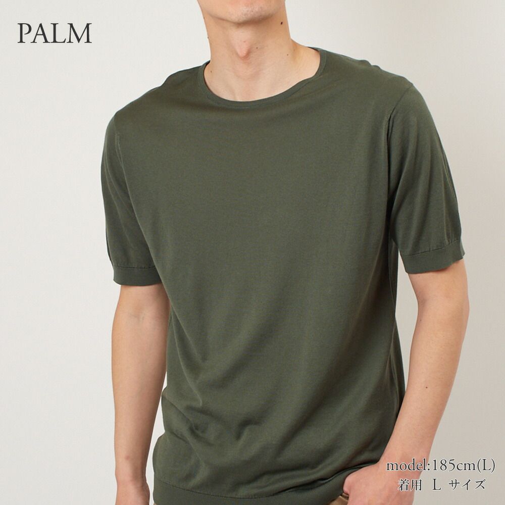 ジョンスメドレー JOHN SMEDLEY メンズ 半袖 クルーネックニットT