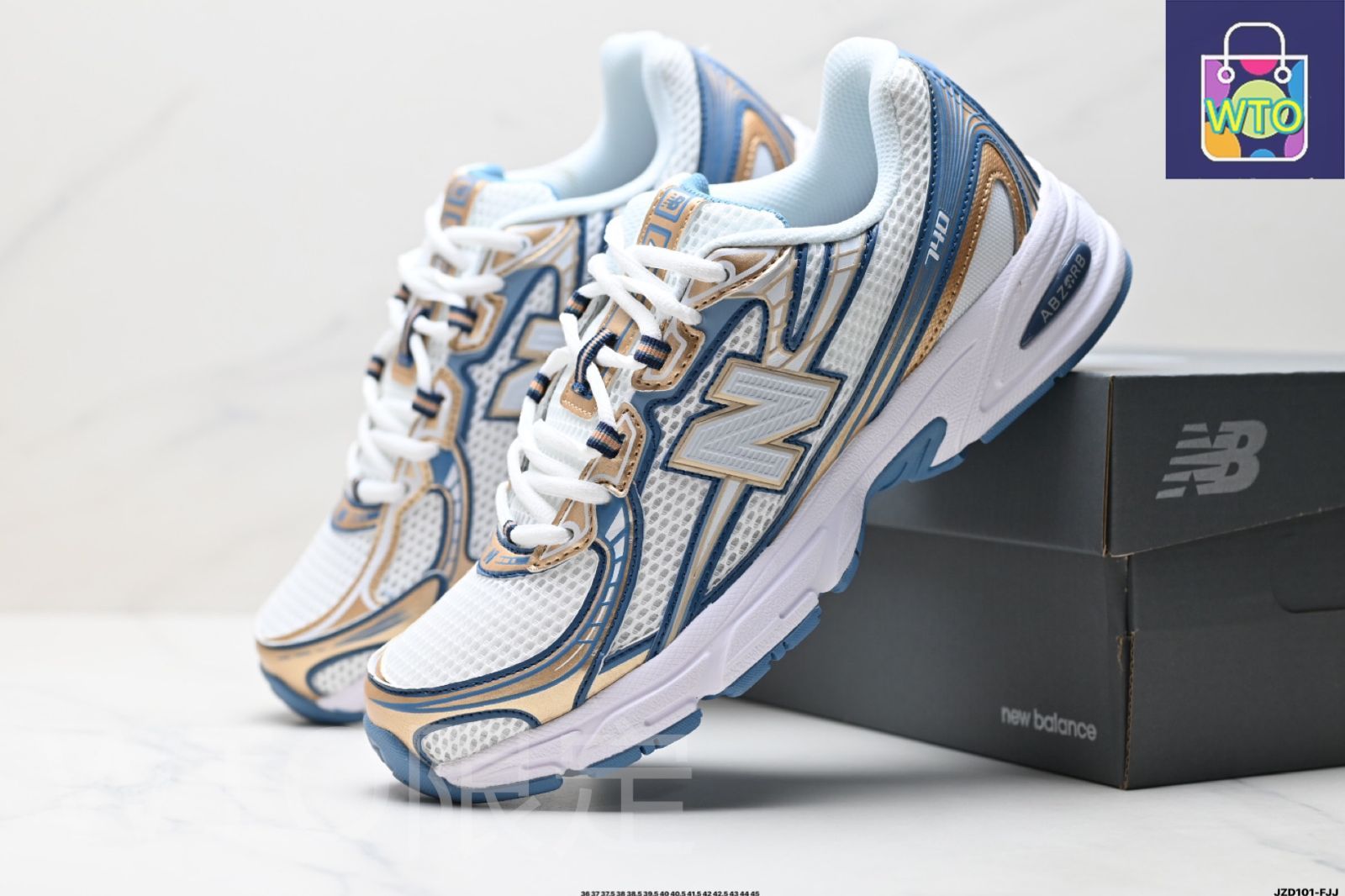 新品未使用　箱あり　New Balance 740 21cm New Balance 740 series of New Balance retro running shoes