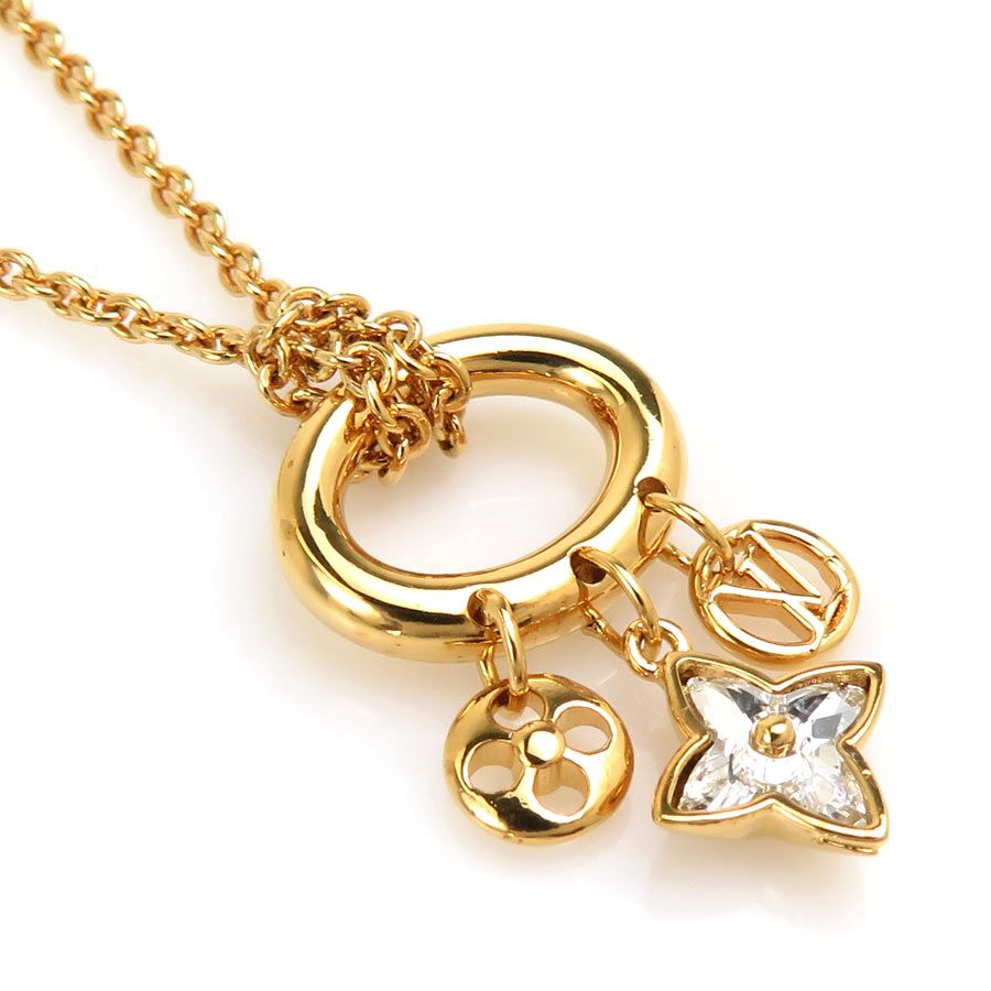 ルイ ヴィトン LOUIS VUITTON ネックレス コリエ マイブルーミング