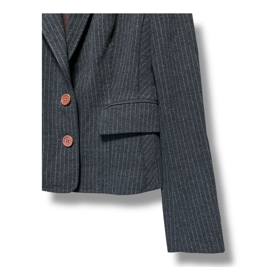 GIANFRANCO FERRE WHITE ジャンフランコ フェレ 2B テーラード