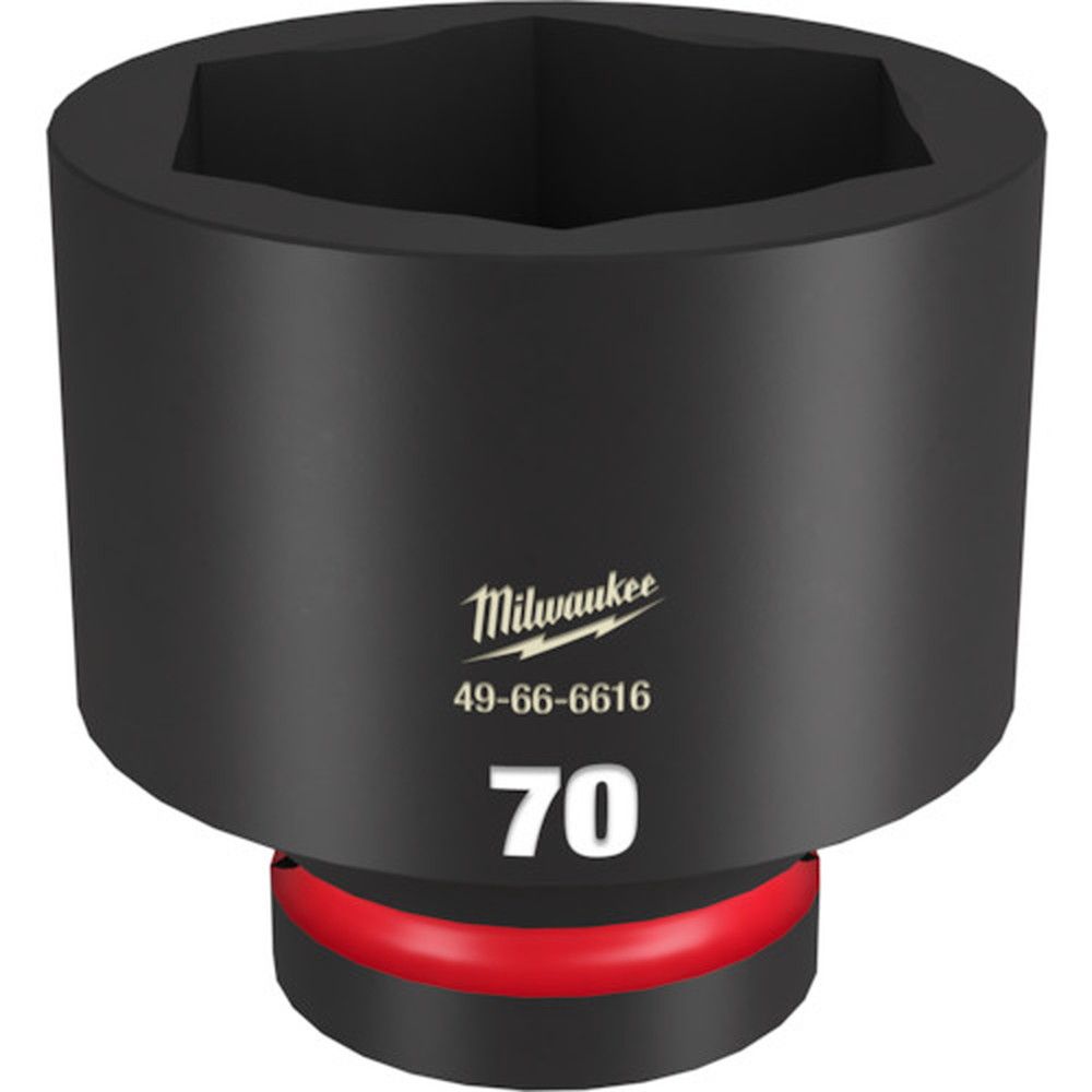 milwaukee SHOCKWAVE IMPACT DUTY インパクトソケット 1インチ25.4mm角 70mm MW-49-66-6616 milwaukee SHOCKWAVE IMPACT DUTY インパクトソケット 1インチ25.4mm角 70m