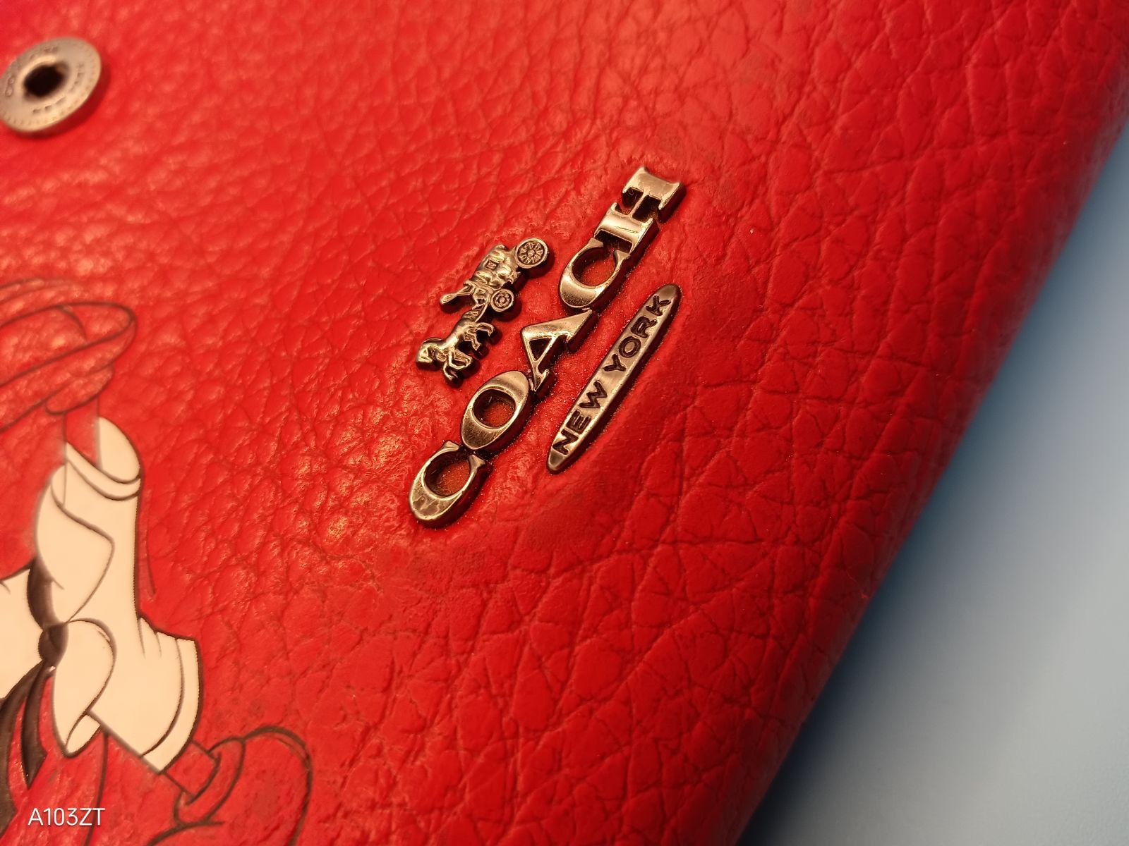 値下げ　COACH　ディズニー　折財布