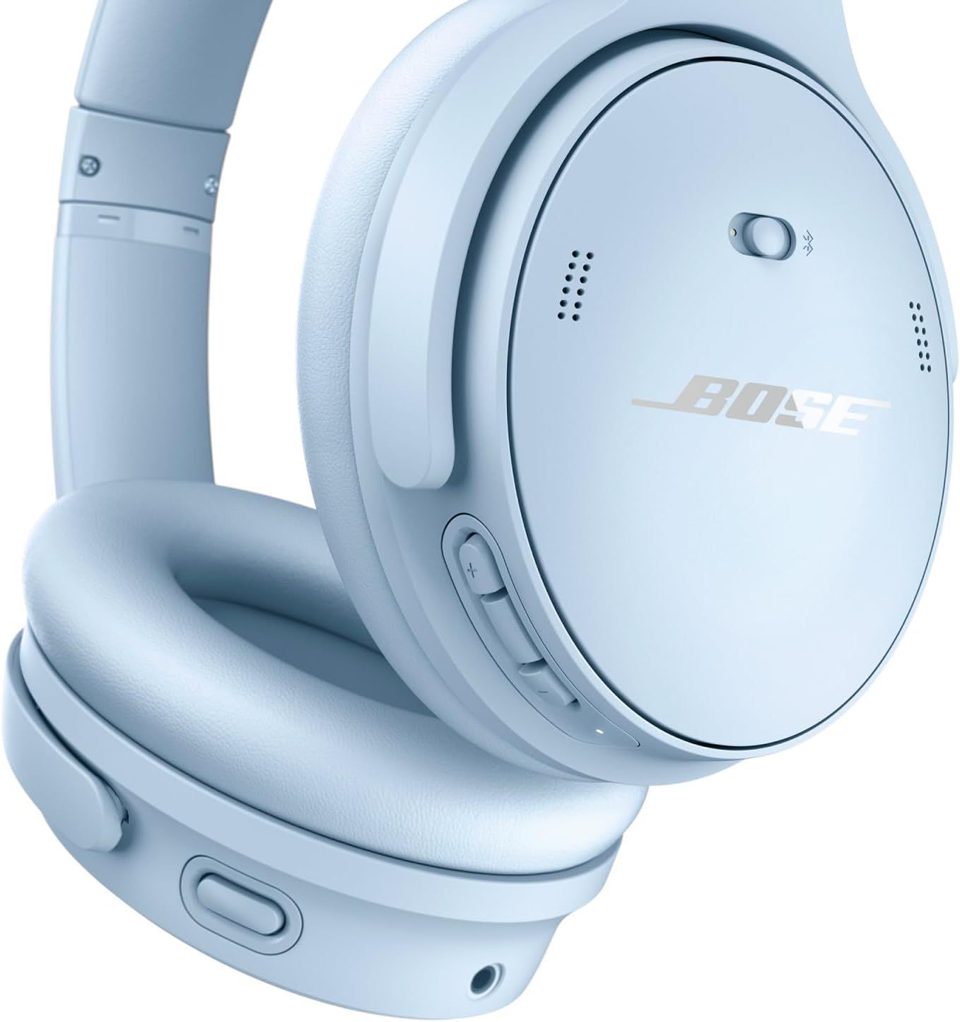 Bose QuietComfort Headphones LE 完全ワイヤレス ノイズキャンセリングヘッドホン Bluetooth接続 マイク付 最大24時間再生 急速充電 ムーンストーンブルー