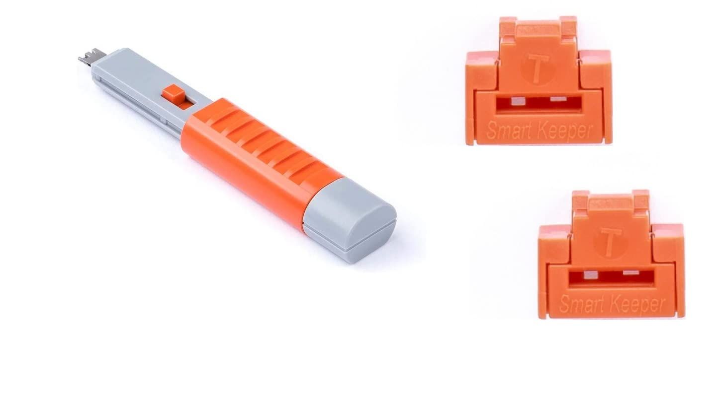【数量限定】Port Lock [RJ45 10] Keeper] [Ethernet [Smart Port (ダークブルー) Lock ...