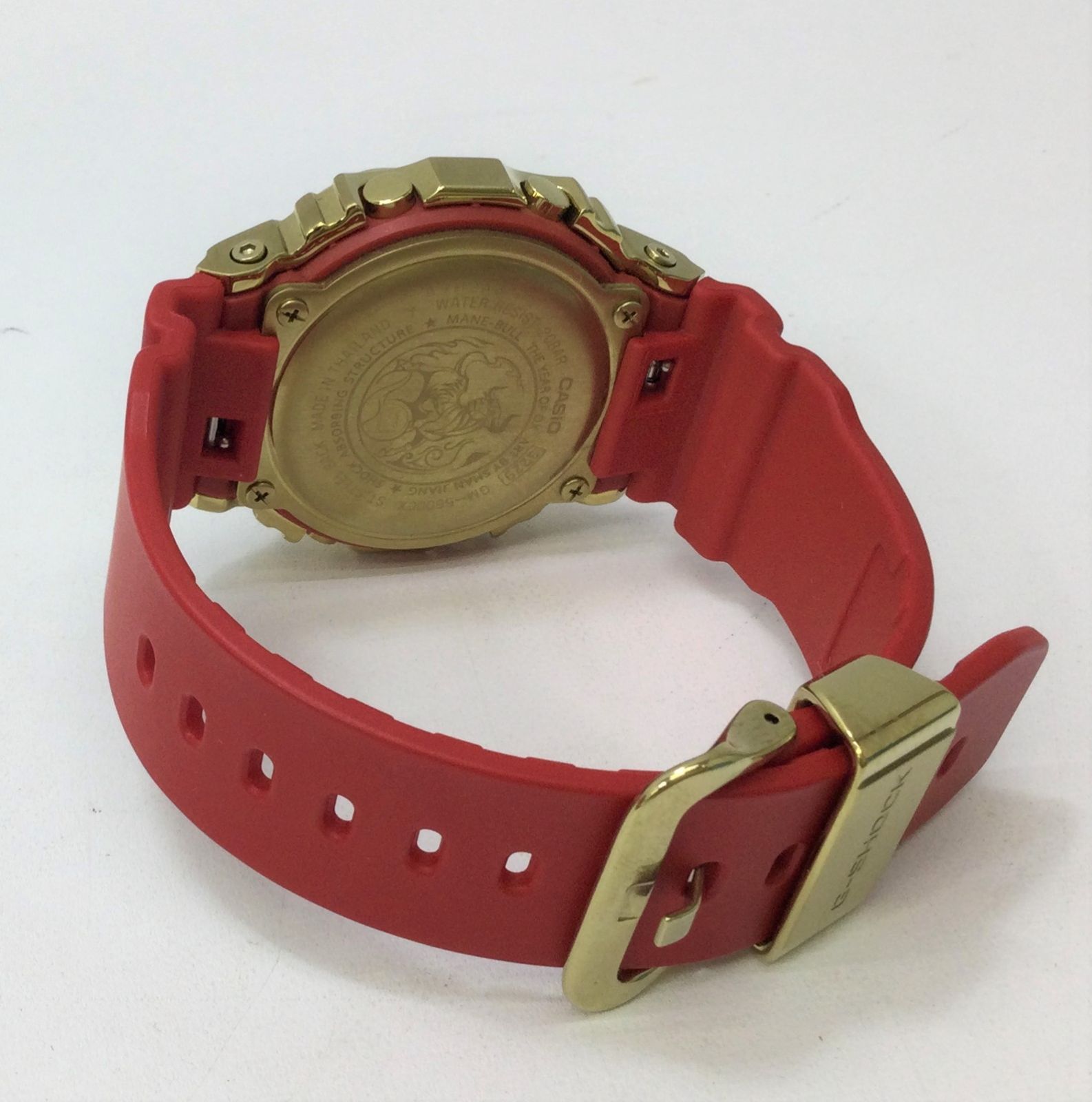 g-shock 赤✖︎ゴールド