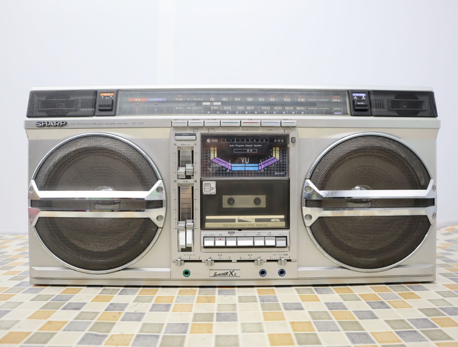 希少 シャープ QT-P8R SHARP ラジカセ レッド Yahoo!オークション