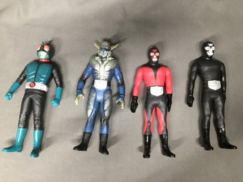バンダイ ライダーヒーロー&怪人ソフビシリーズ 仮面ライダー