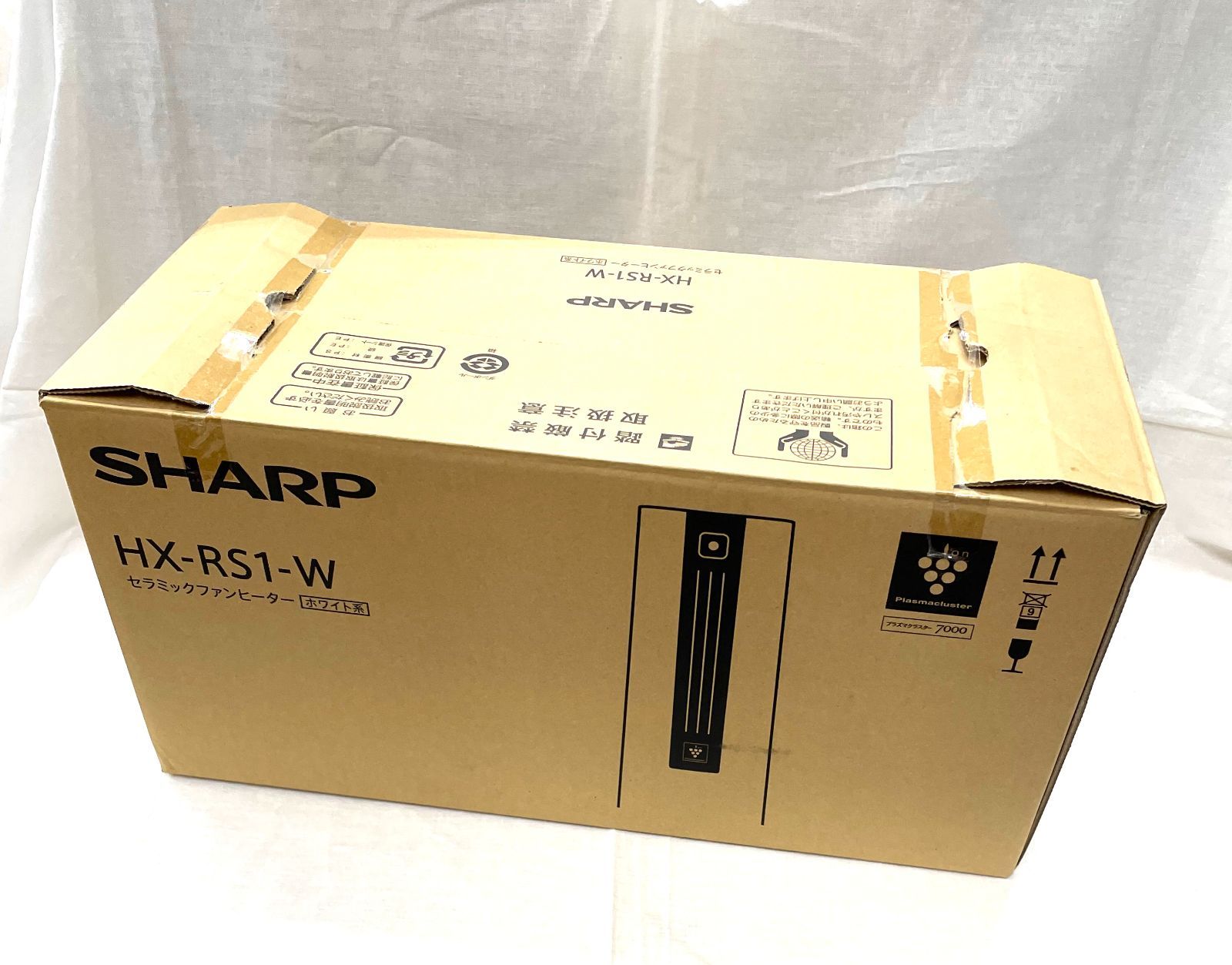 中古美品] SHARP シャープ HX-RS1-W セラミックファンヒーター 2022年