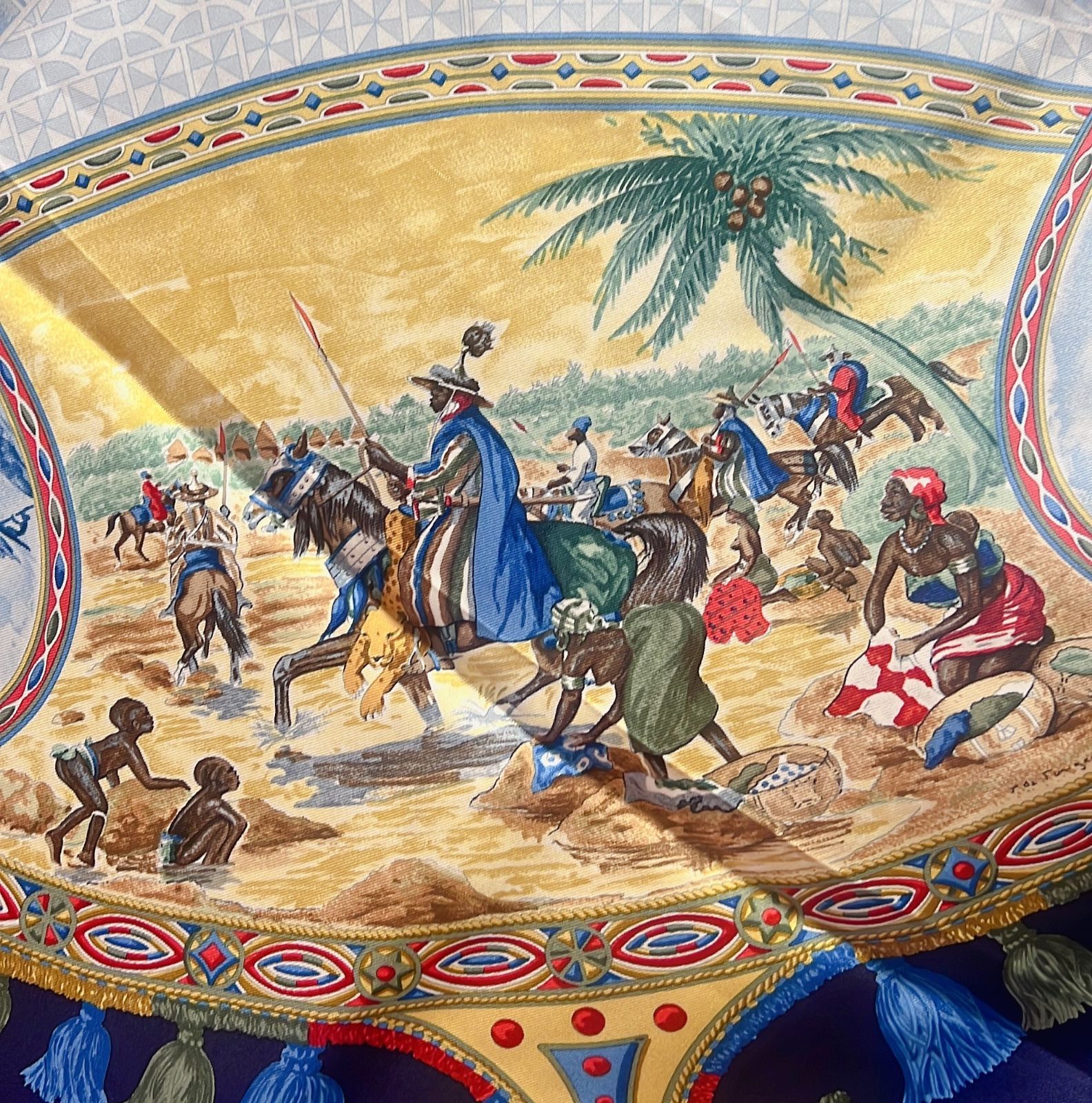 エルメス カレ90 CAVALIERS PEULIS プール族の騎手 HERMES - HERMES