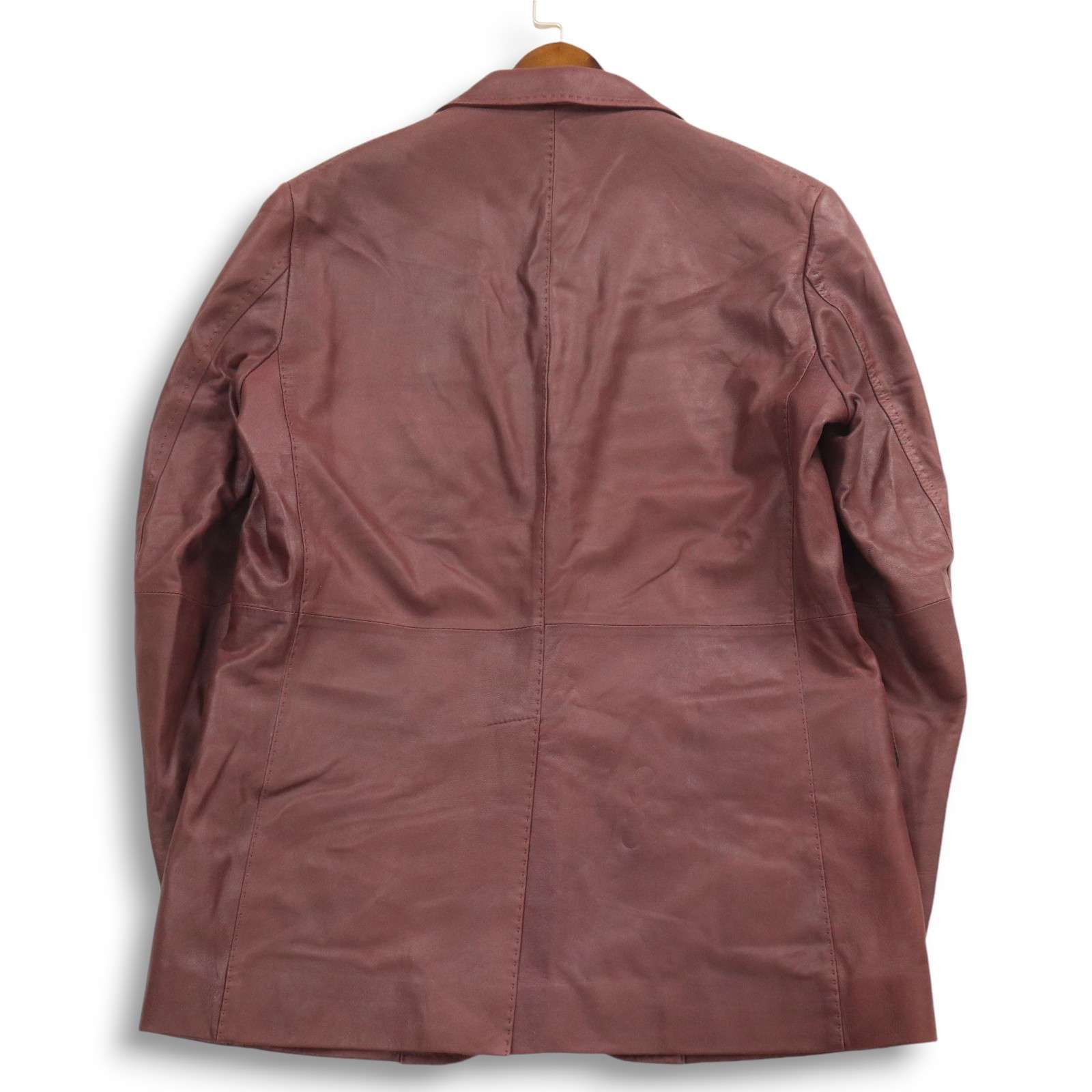 Cerruti 1881】ラムレザー ライダース レザージャケット フランス製