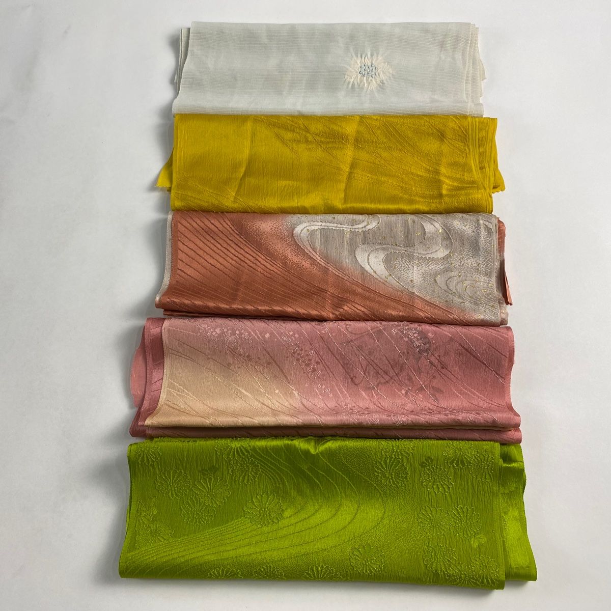 平和屋着物☆和装小物 上質な帯揚げ10枚セット 逸品 DAAK7990xg