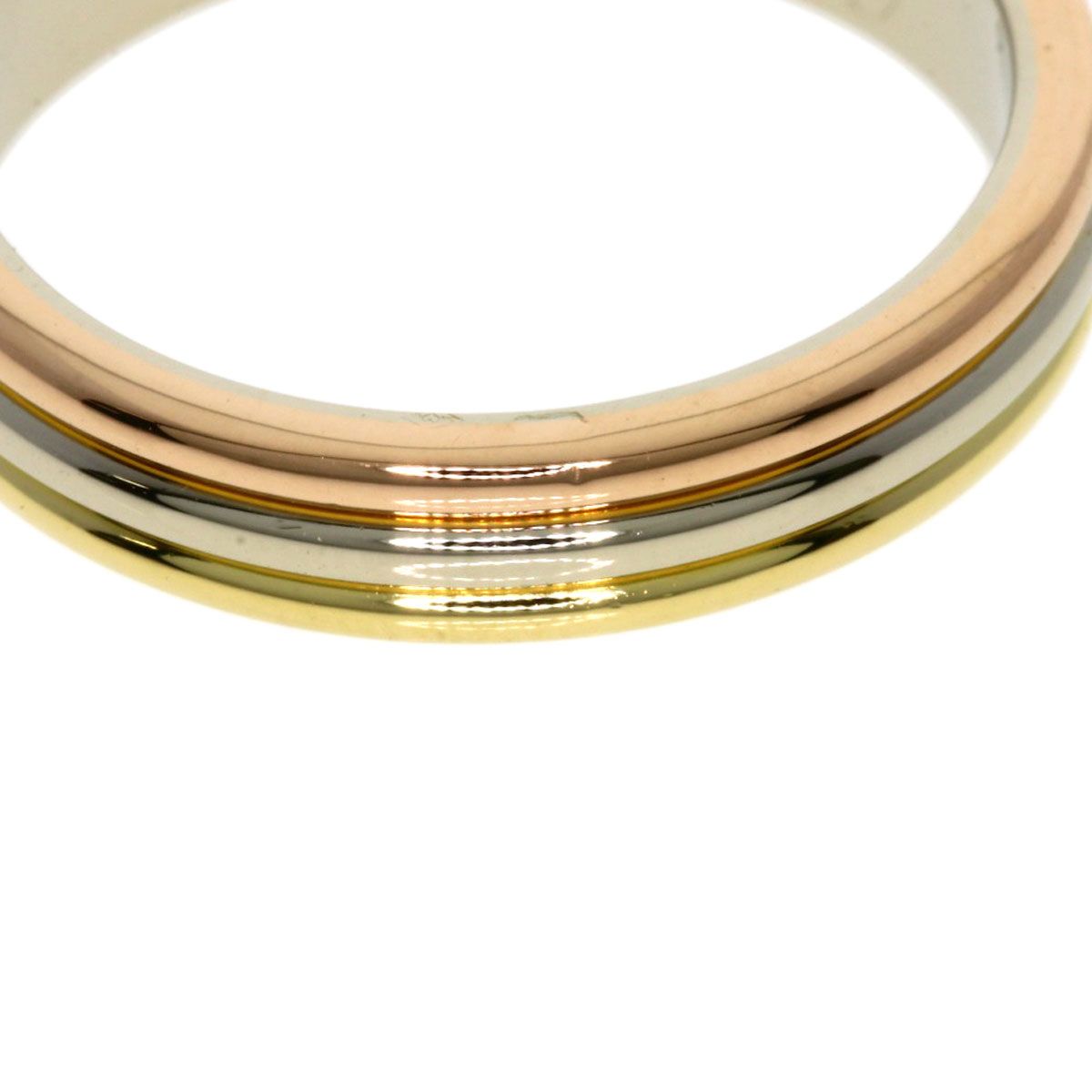 カルティエ　ヴァンドームスリーカラーリング　54 専用です。 CARTIER カルティエ ヴァンドーム スリーカラー #54 リング