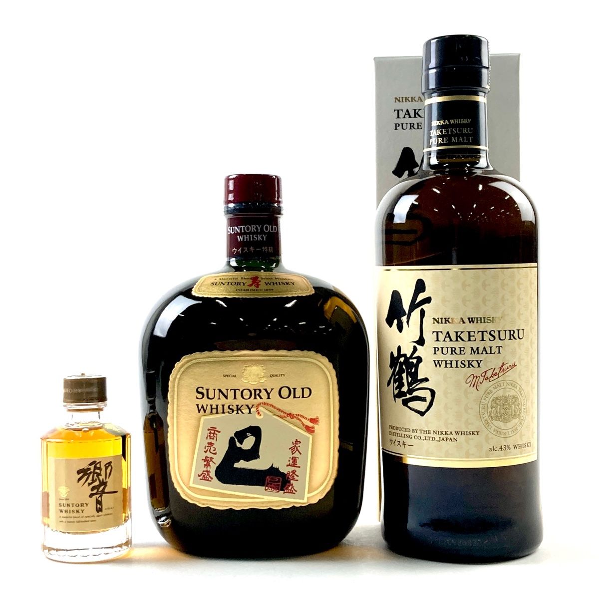 【千葉県内限定】 古酒 3本セット NIKKA WHISKY ニッカ ウイスキー ウヰスキー All Malt オールモルト 国産 750ml 43% 未開栓 T2115sT ニッカウヰスキー ブレンドオブニッカ17年など 3本セット 古酒 箱付き未