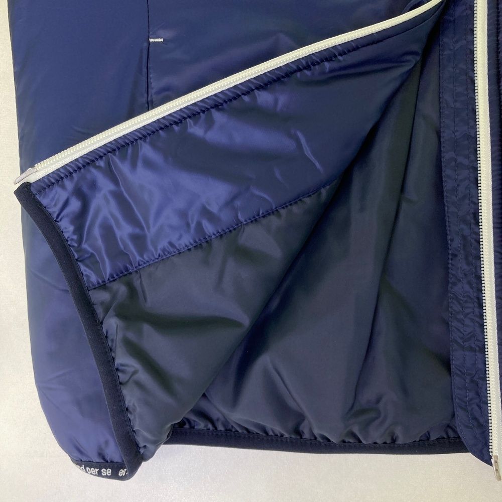 配送商品は通常配送無料。 サイズ LL AND PER SE アンパスィ 中綿 ジップジャケット ネイビー系 240101495699 ゴルフウェア メンズ ストスト 計画的な