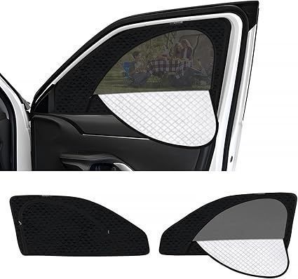 ヤリス クロス サンシェード マグネット式 サイド用 車種 2in1一体式 カーシェード yaris cross メッシュカーテン 換気 断熱 日除け メッシュサンシェード 日焼け防止 UVカット 遮光カーテン 日差し 紫外
