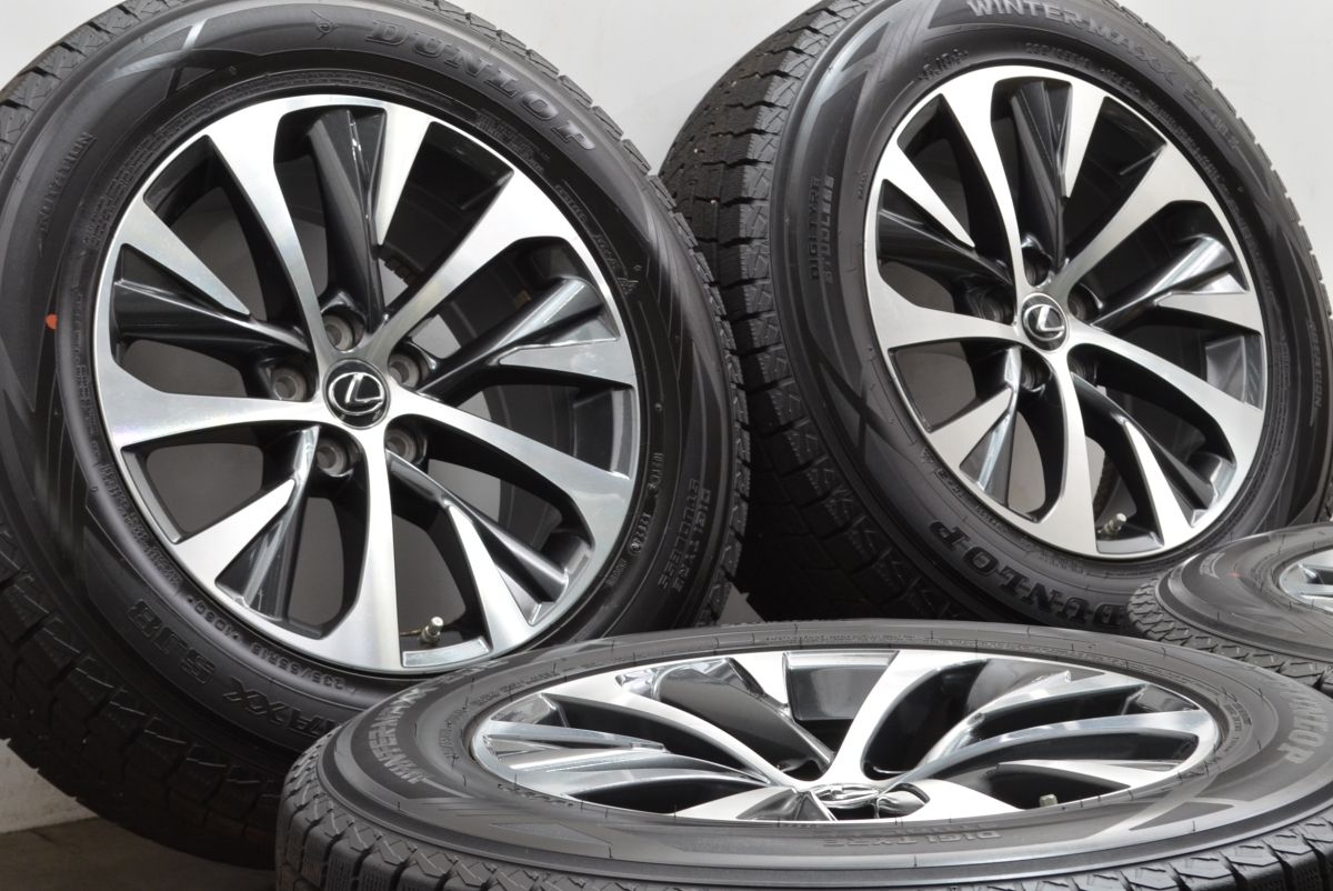 2024年製 超バリ溝】レクサス RX 純正 18in 8J +30 PCD114.3