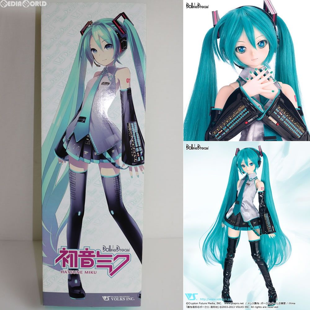 DREAM - Dollfie Dream(ドルフィードリーム) DD 初音ミク VOCALOID(ボーカロイド) 1/3 完成品 ドール ボークス DD 初音ミク Reboot | ピアプロ × ドルフィードリーム | ボークス