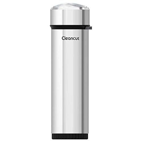 マクセルイズミ 回転式メンズシェーバー「CLeancutシリーズ」乾電池式 ロングセラーモデル IZD-C289-S シルバー 