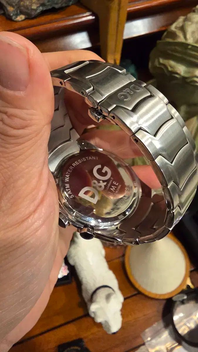 Dolce-Gabbana ドルチェ＆ガッバーナ メタル クロノグラフ 腕時計