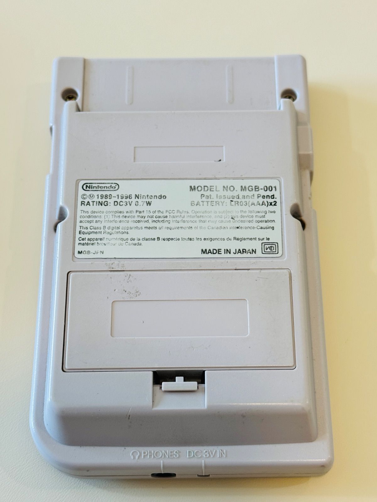 Nintendo GAME BOY Pocket MGB-001 本体 起動 済み UP786_INFO