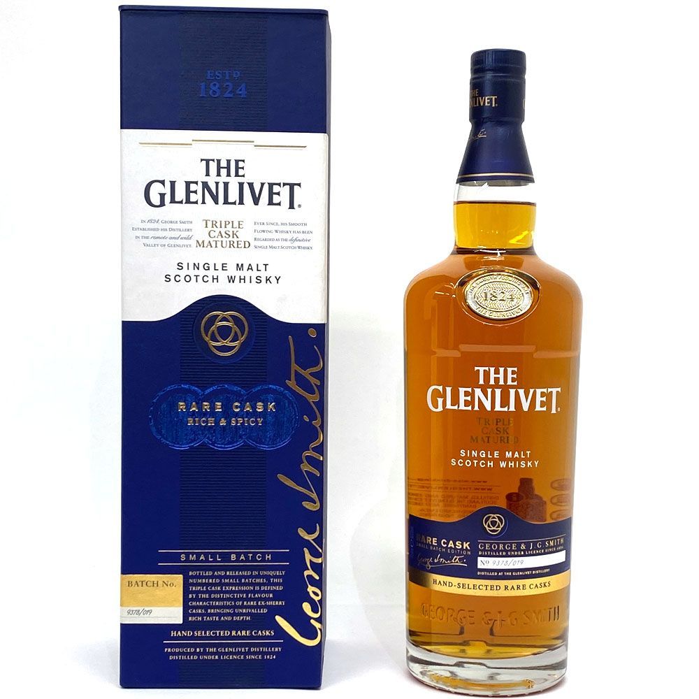未開栓】GLENLIVET/ザ コレクション グレンリベット トリプルカスク