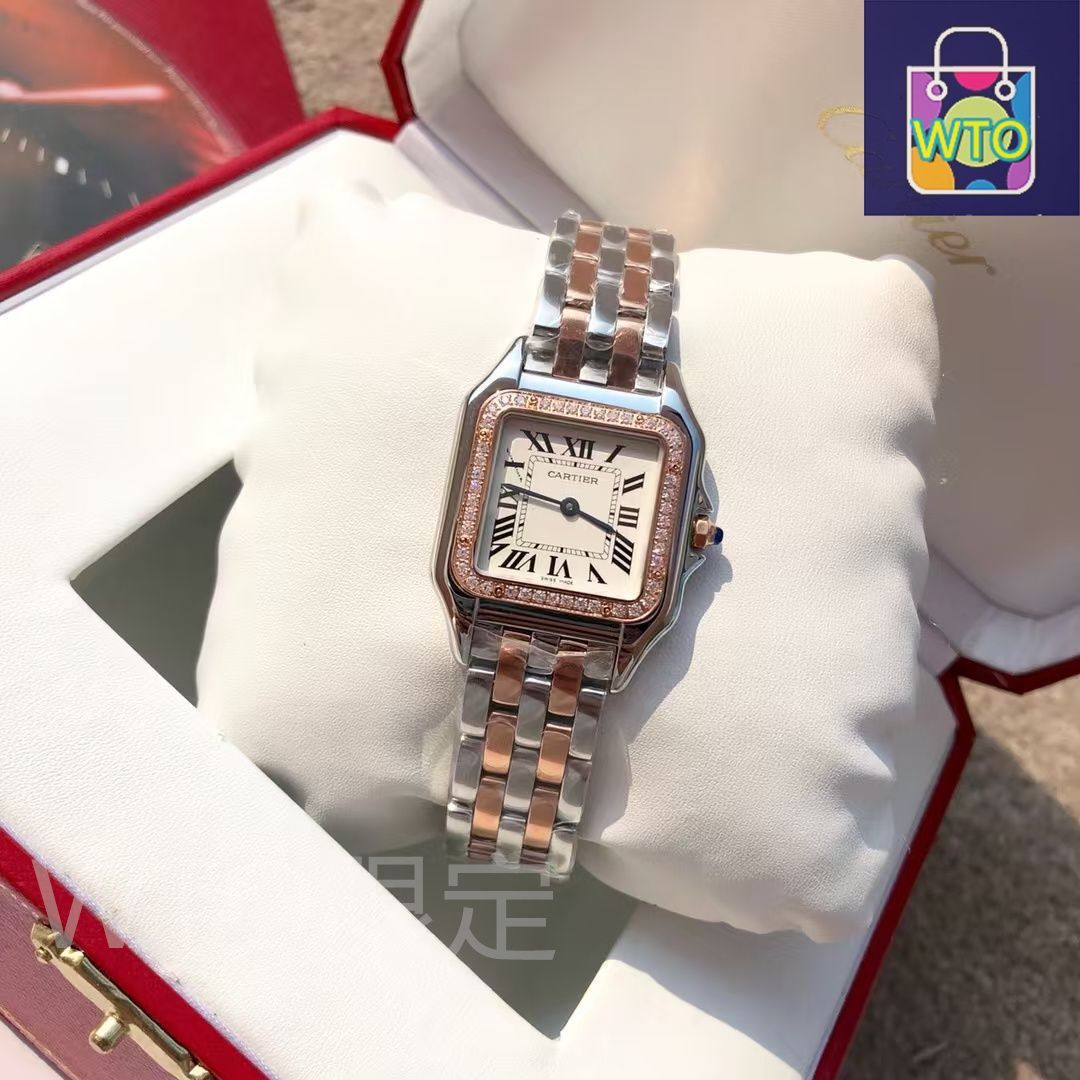 ご購入大歓迎です 新品未使用 箱付 Cartier レディース 腕時計
