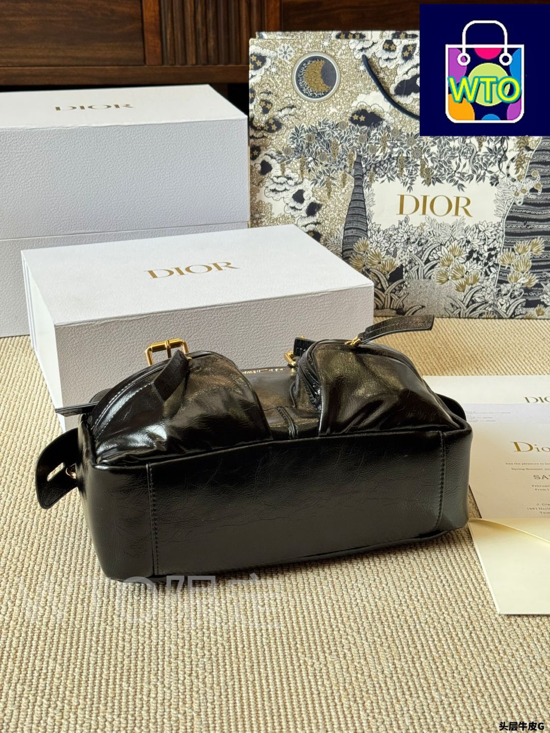 今日特価】Dior 2025 新作 Grand Tour ボウリングバッグ 28×17cm