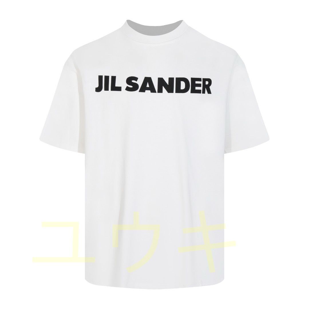 新品 JIL SANDER ジルサンダー ロゴ プリント Tシャツ 半袖シャツ #j3