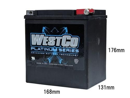 WESTCO ハーレー用バッテリー 1997年以降ツーリングモデル 2014年以降トライクモデル