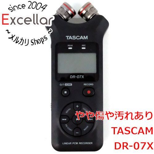 bn:0] TASCAM リニアPCMレコーダー DR-07X 本体のみ - メルカリ