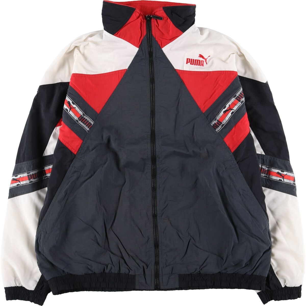古着 80～90年代 プーマ PUMA ウインドブレーカー メンズXL