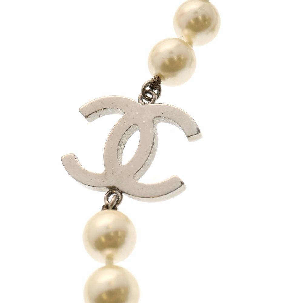 CHANEL ロゴネックレス シルバー パール 楽天市場】シャネル ネックレス シルバーの通販