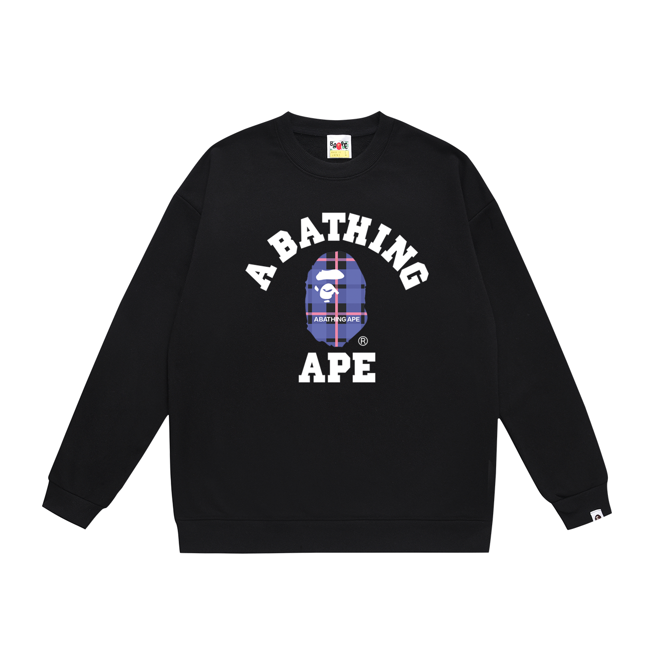 A BATHING APE エイプ ストリートブランドの迷彩猿人プリント秋冬長袖スウェット 男女兼用 新作 6色