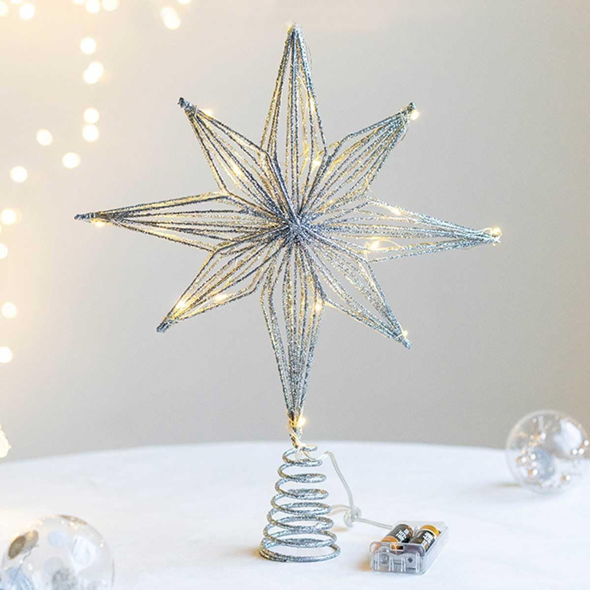 ⭐︎クリスマス　ベツレヘムの星・オーナメントセット⭐︎ 簡単組立式】フィルムポットツリー ベツレヘムの星 オーナメント