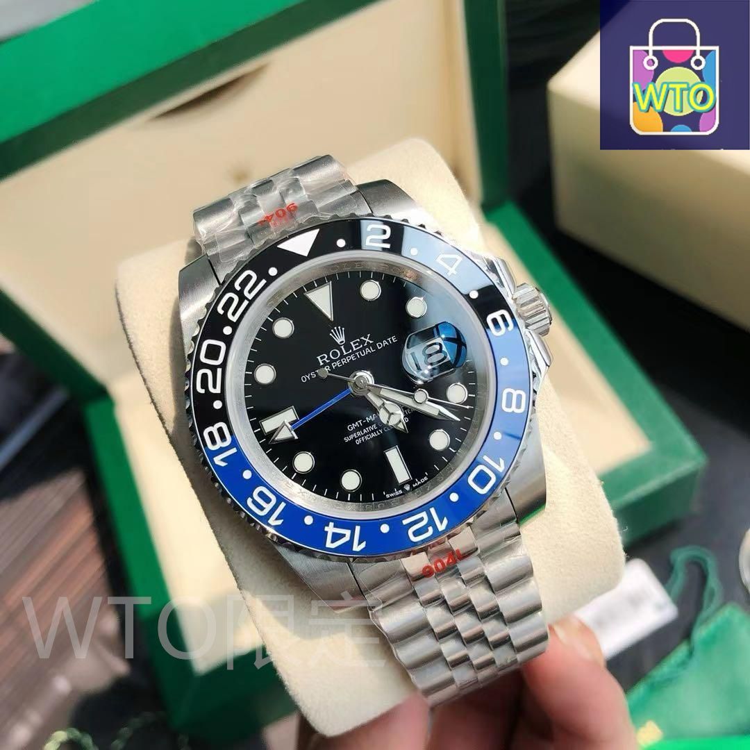 GMT-MASTER II 自動巻き時計ファッション時計 ロレックス GMT-Master II 自動巻き腕時計 - メルカリ