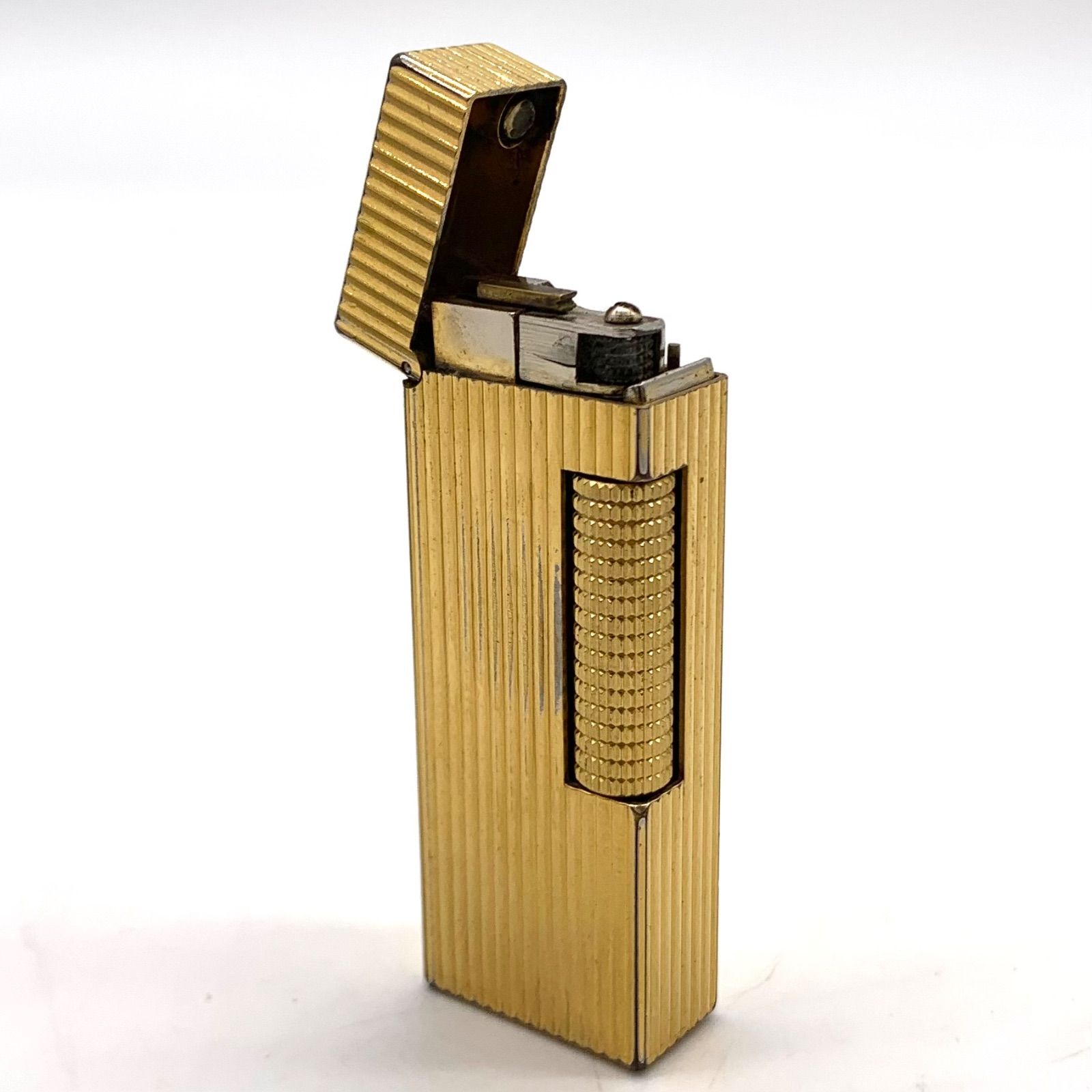 火花未確認】Dunhill ガスライター ローラータイプ ゴールド ダンヒル