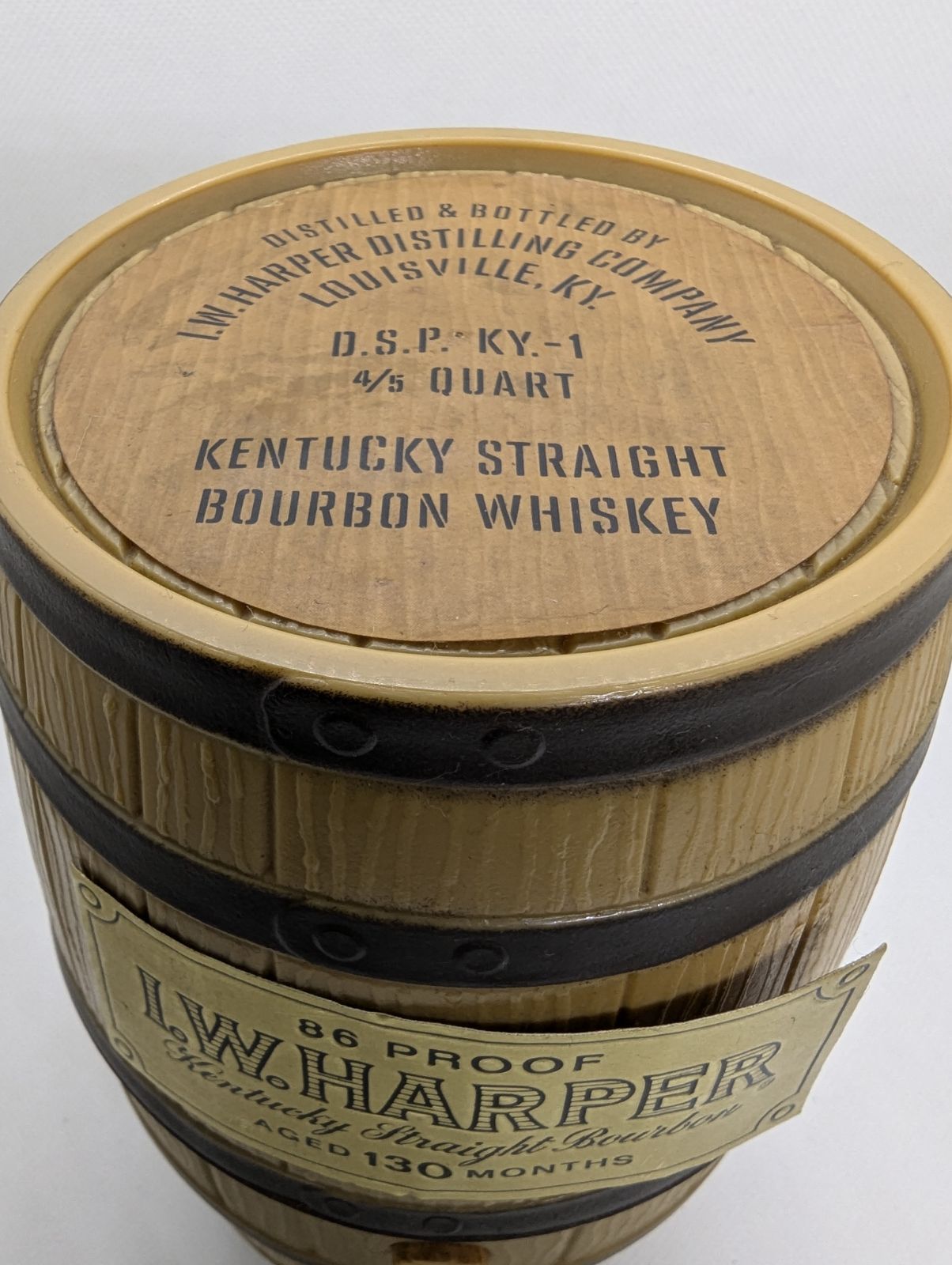 オールドボトル】I.W.Harper 130Months 陶器4/5Quart Kentucky Straight Bourbon Whiskey |  Shop at Mercari from Japan! | Buyee