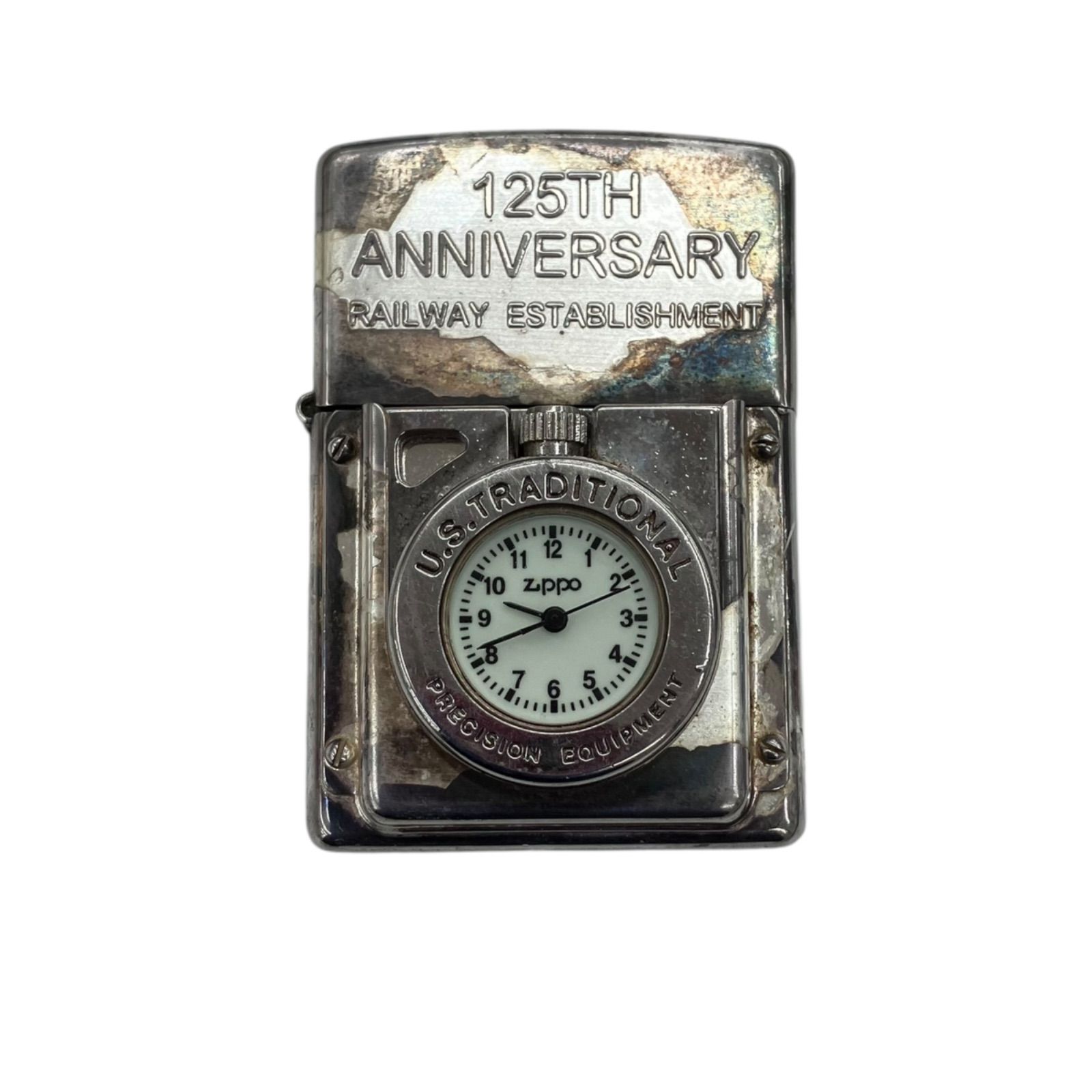 最も信頼できる 190590 訳あり ZIPPO ジッポー 新橋-横浜 鉄道開通125周年記念 その他