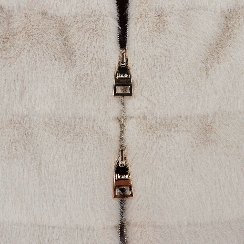 ヘルノ ダウンジャケット HERNO LADY FAUX FUR レディフェイク ヘルノ ダウンジャケット HERNO LADY FAUX FUR レディフェイク
